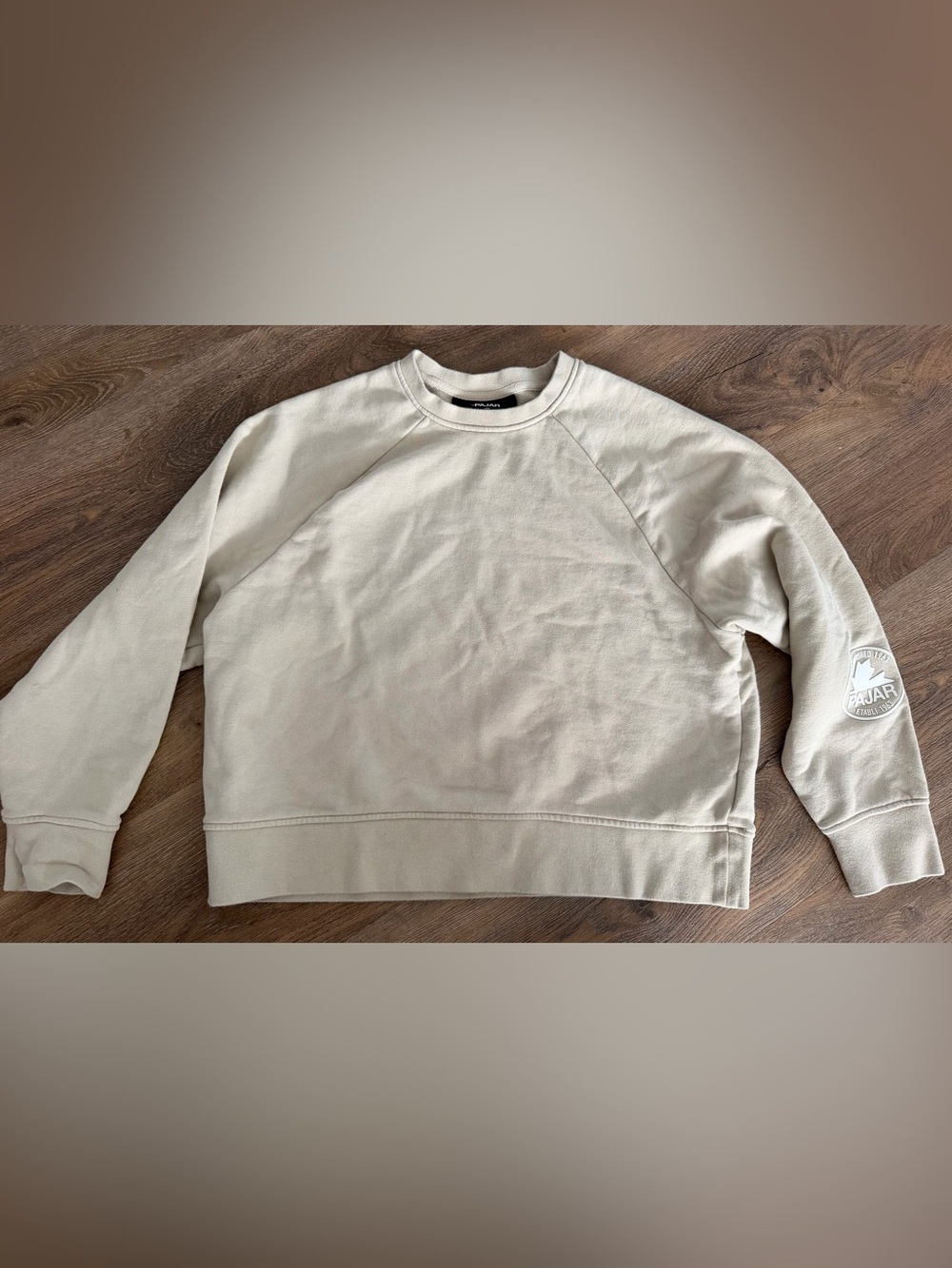 PAJAR Crewneck Pullover Size Medium Tan